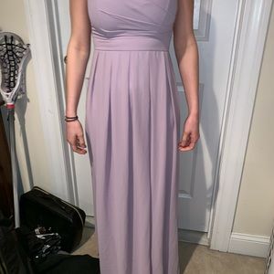 Lavender TFNC London prime dress